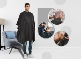 PERFEHAIR lightweight breathable cape ideal for salon or home use.