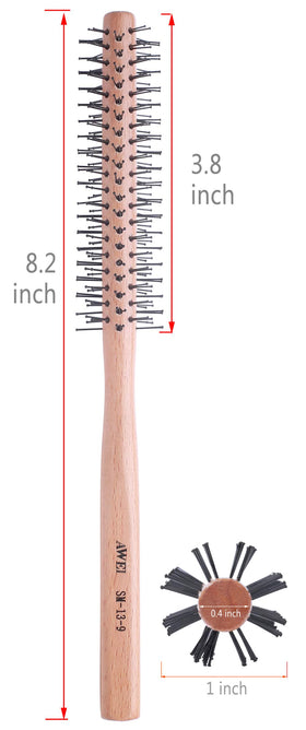 PERFEHAIR mini quiff roller for bangs defining texture while drying