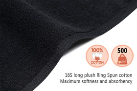 PERFEHAIR 100% cotton salon towel for quick drying in spa and barber settings.