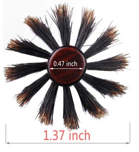 PERFEHAIR round brush for styling thin hair with smooth, natural finish