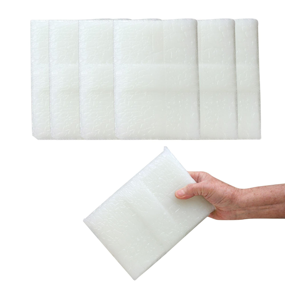 Performa unscented paraffin wax for hands dipping, soothing warmth and hydration.
