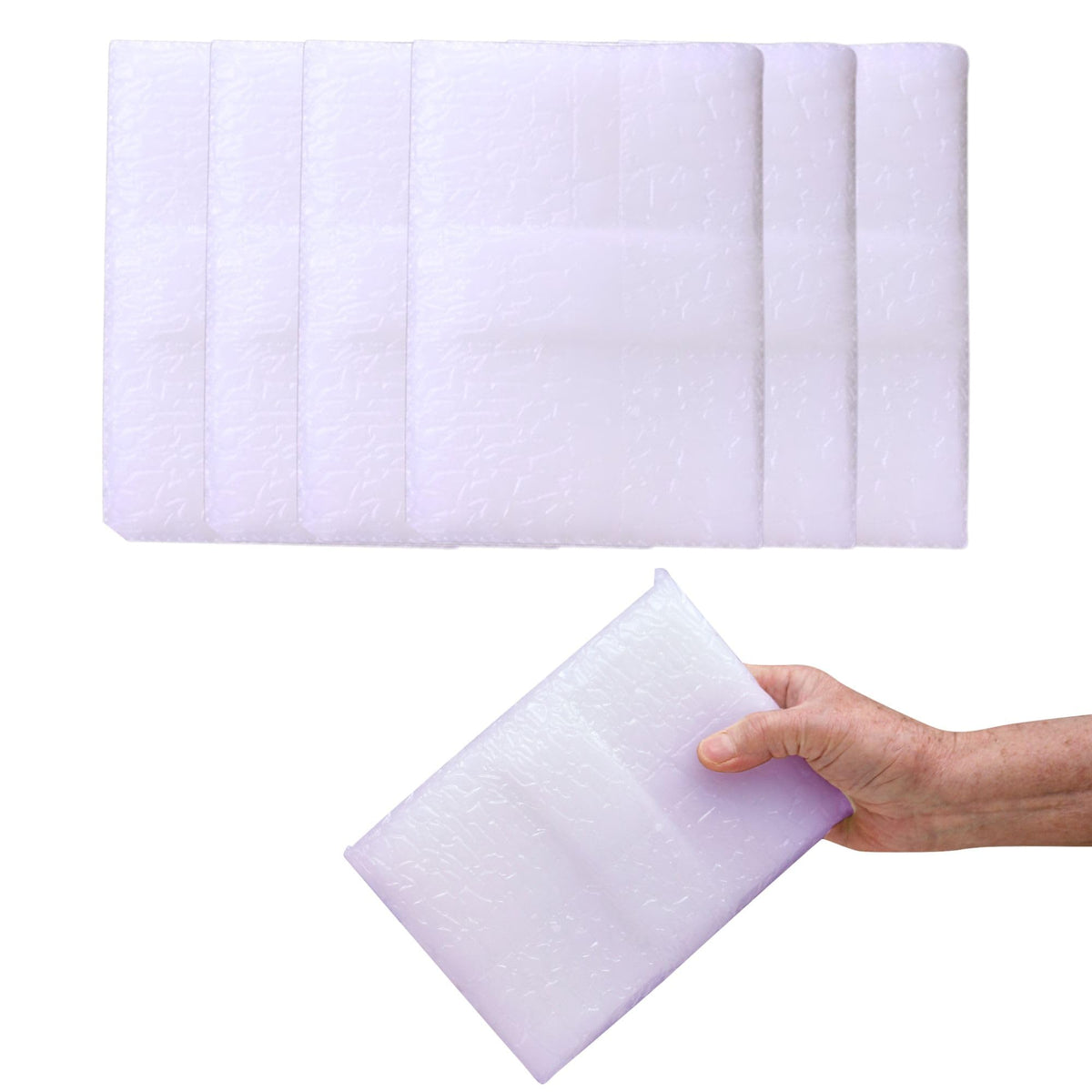 Performa Lavender paraffin wax 1 lb blocks melt smoothly for hands and feet