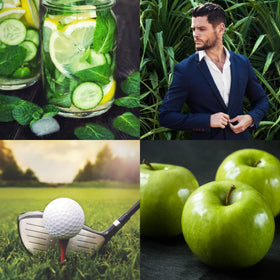 Perfumer's Choice No 9 Victor top notes apple and bergamot energizing start