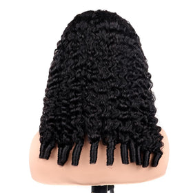 Spiral curly ends add realistic texture and movement