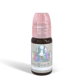 Perma Blend Espresso Brown pigment bottle for brows delivers lasting, natural shade.