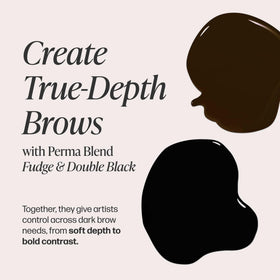 Perma Blend Fudge eyeliner arc demonstrating smooth line creation