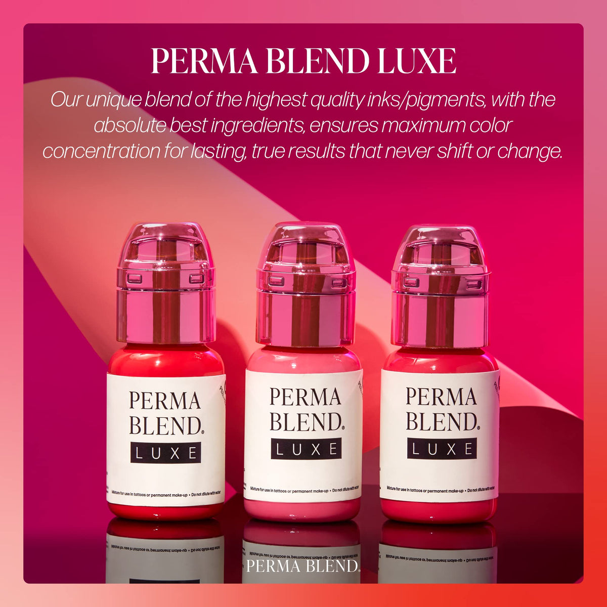 Perma Blend Luxe Orange Peel lip blush workflow in a studio setup