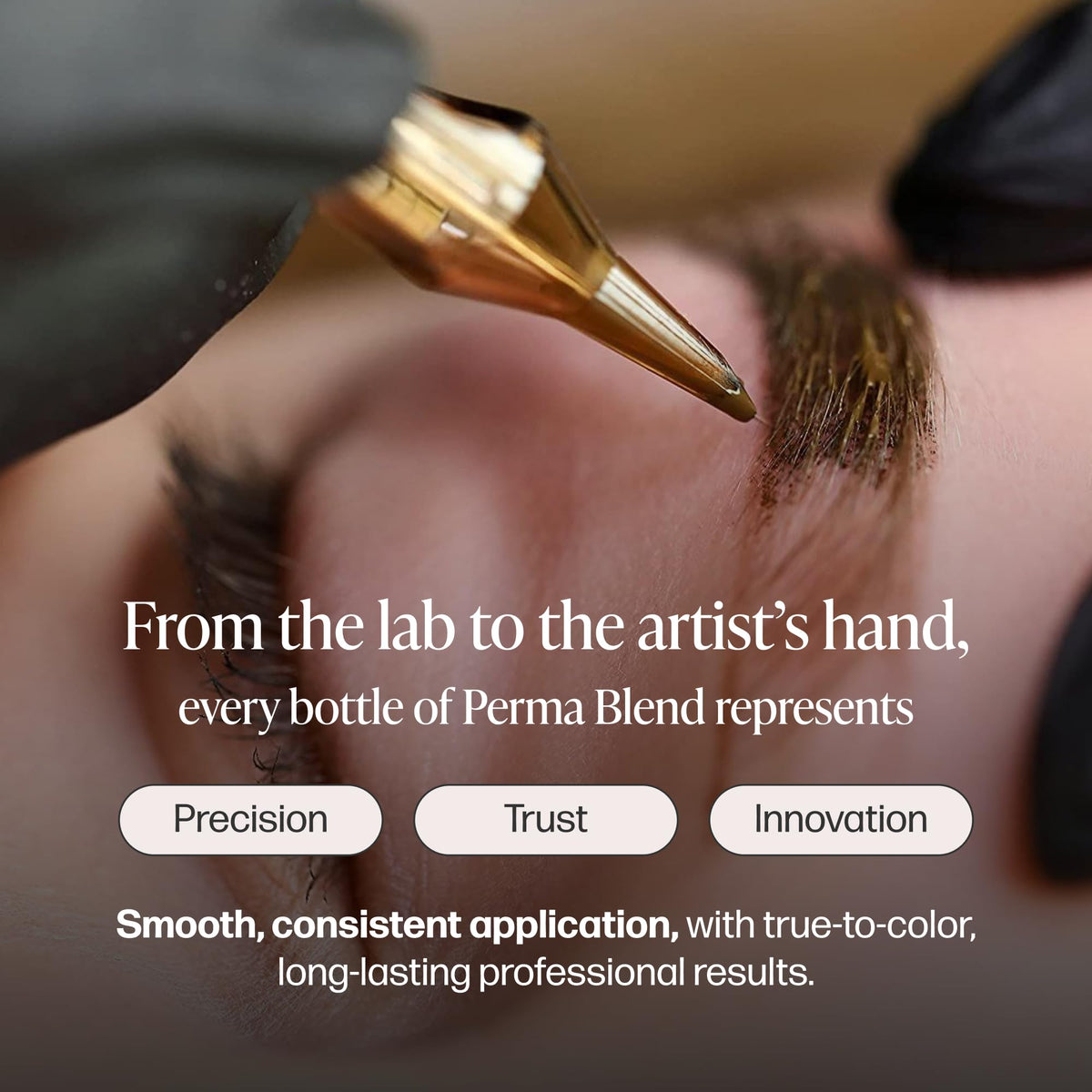 Perma Blend Pumpkin Modifier microblading kit setup with helpful tools