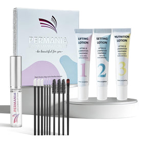 PERMANIA brow lamination kit with tube design enables precise application for consistent results.