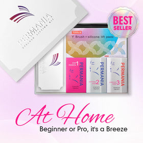 PERMANIA lash lift kit lash nourisher bottle supports lash conditioning.