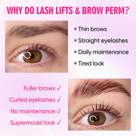 PERMANIA lash lift kit lash lift pads ready for accurate curling.