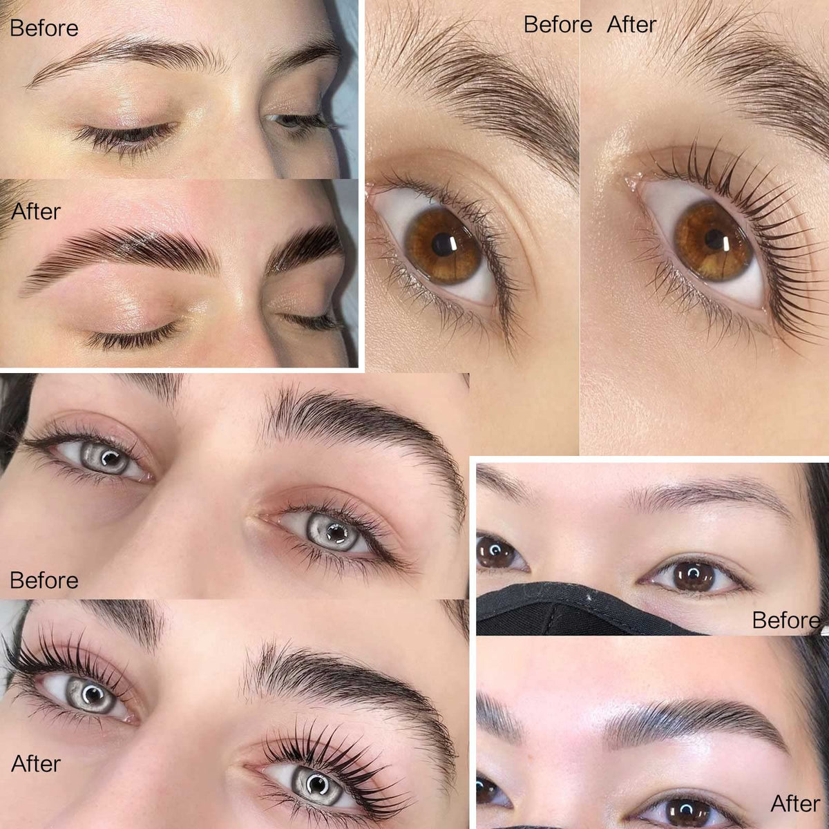 PERMANIA Lash Lift Kit lift pads variety fit different eye shapes
