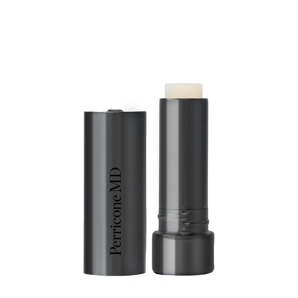 Perricone MD Cold Plasma Plus Lip Therapy SPF 30 bottle for all-day hydration and color-mimicking lips.