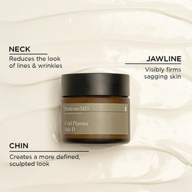 Texture closeup of Perricone MD Sub D showing a lightweight gel-cream for quick absorption.