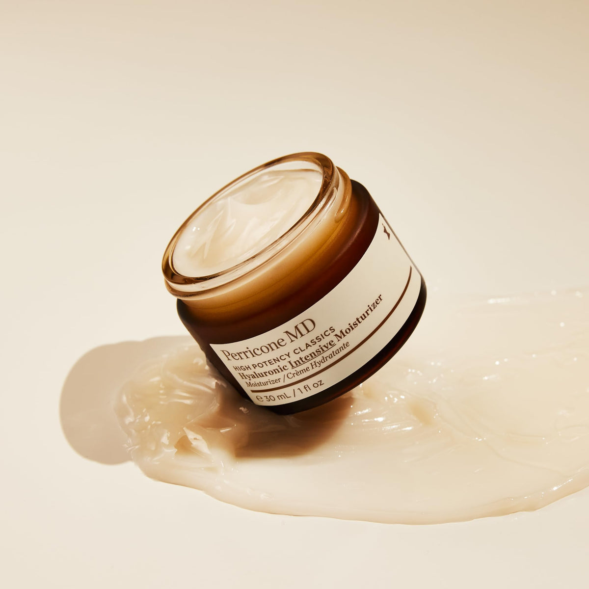 Perricone MD Hyaluronic Intensive Moisturizer applied on clean skin