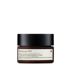 Perricone MD hypoallergenic eye cream bottle highlighting gentle hydration for delicate under-eye skin.