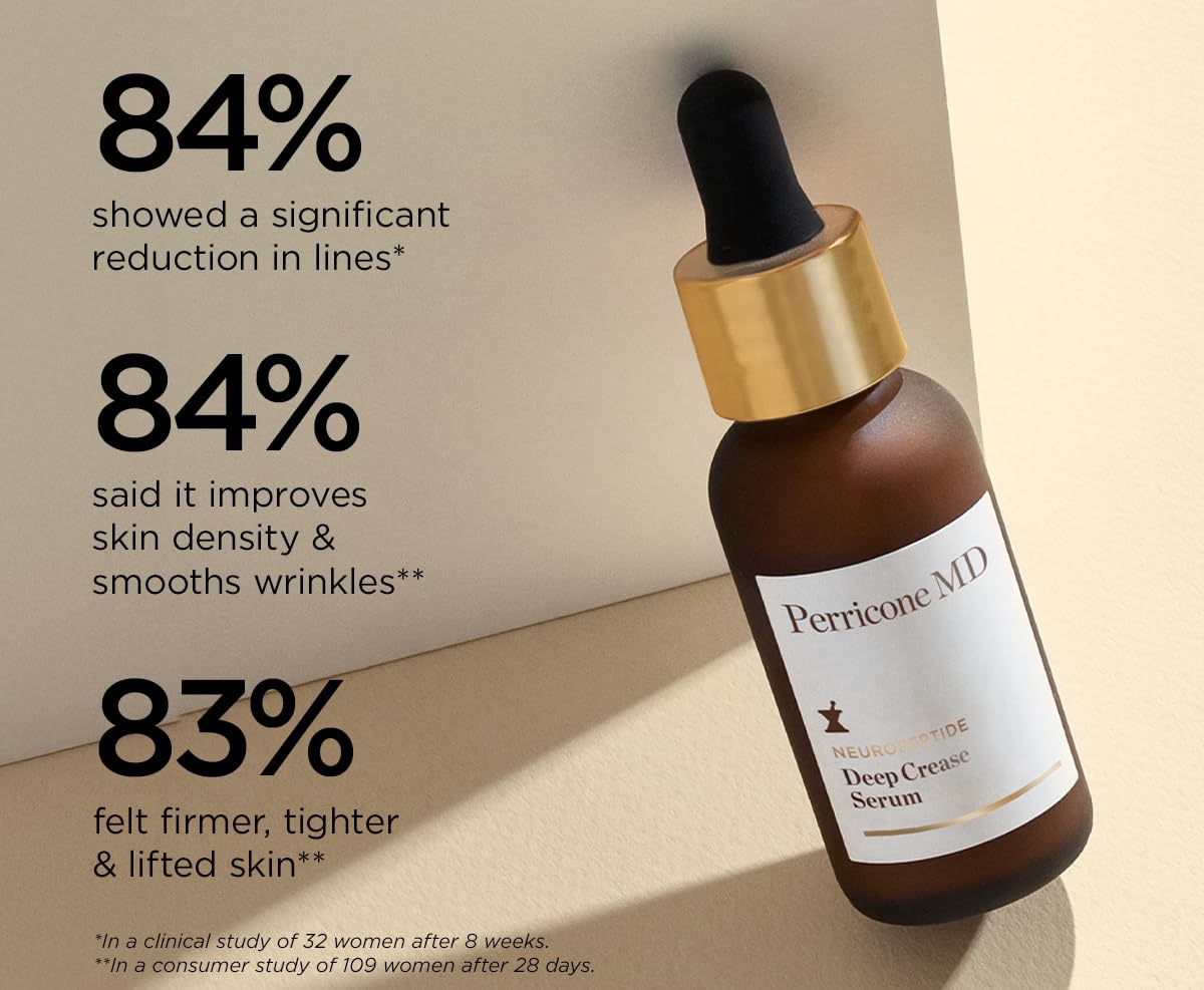 Texture closeup of Perricone MD Neuropeptide Deep Crease Serum for smooth application