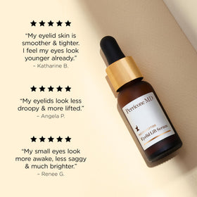 Packaging box for Perricone MD Neuropeptide Eyelid Lift Serum, ideal for gifting.