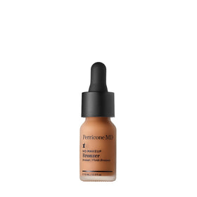 Perricone MD No Makeup Bronzer bottle with pump for a sun-kissed, even glow.