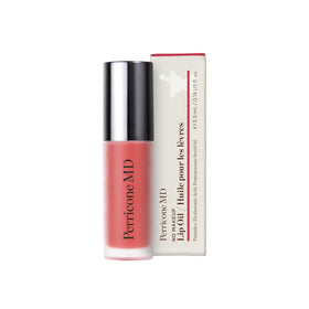 Perricone MD lip oil being applied for smooth, non-sticky shine