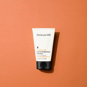Perricone MD Citrus Brightening Cleanser packaging showing refreshing formula for oily and normal skin.