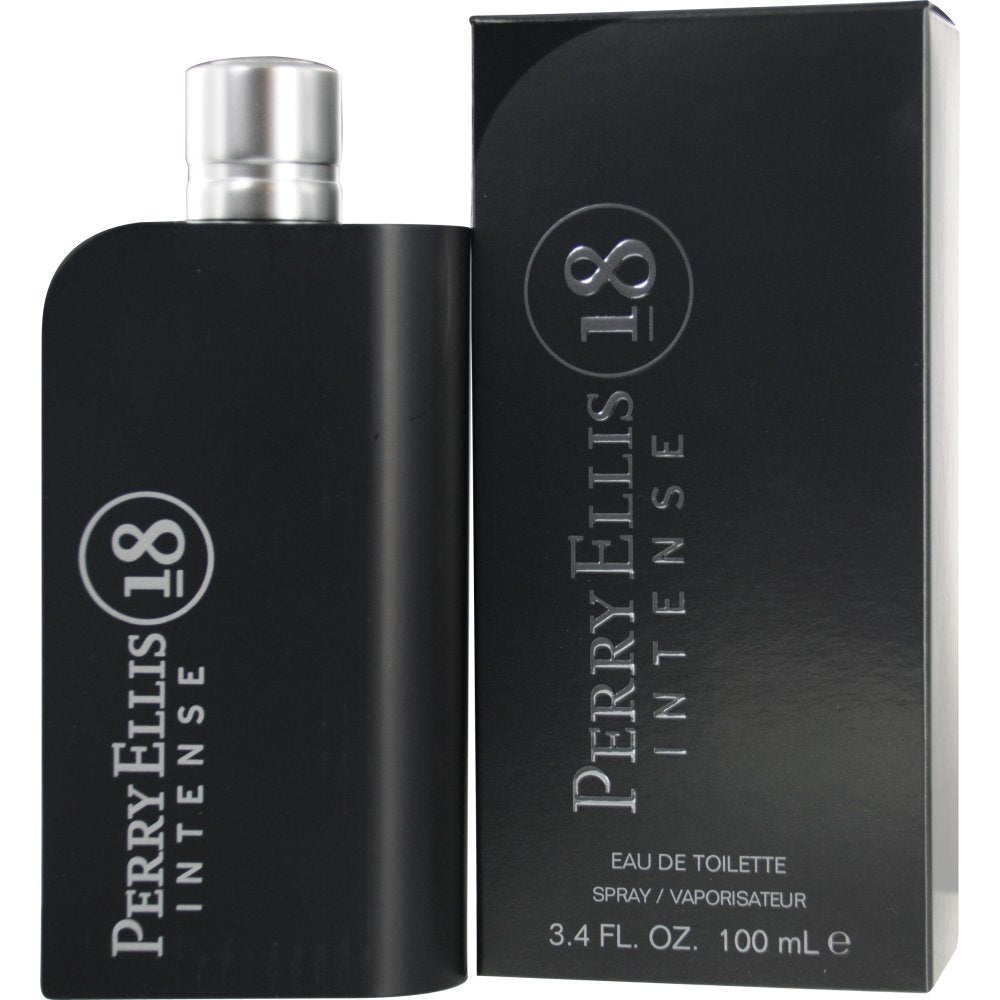 Perry Ellis 18 Intense bottle pour, versatile for everyday and evening wear