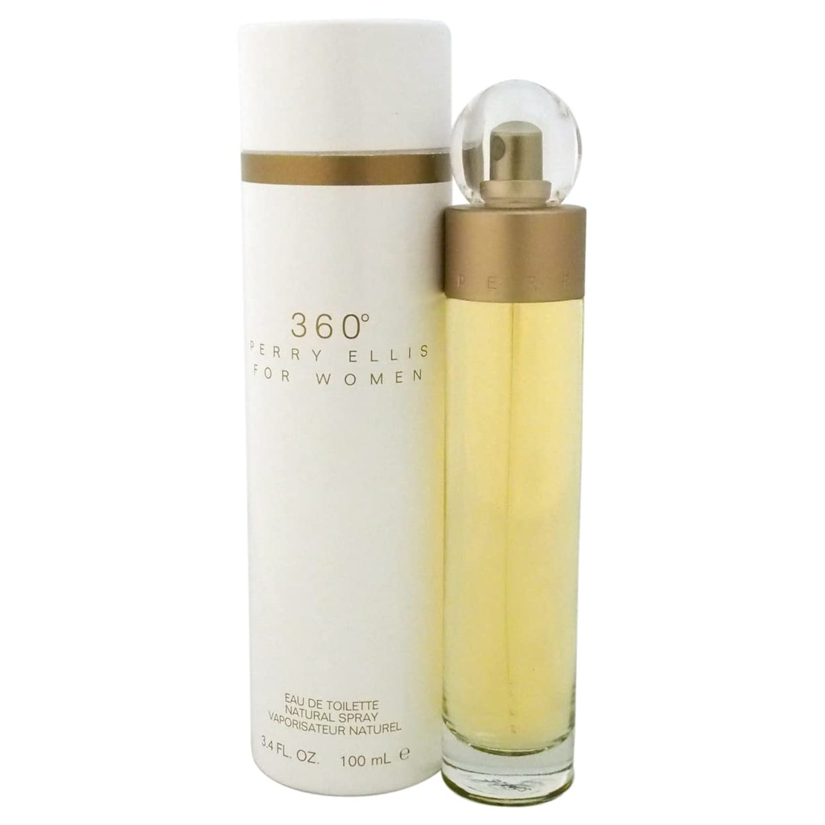 Perry Ellis 360 for Women eau de toilette spray adds subtle, lasting fragrance to daily routines.