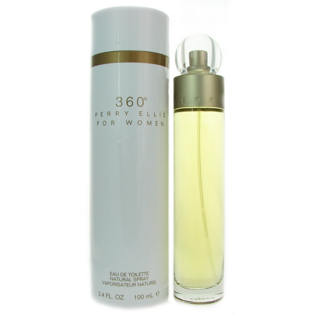 Perry Ellis 360 for Women EDT bottle front view, everyday elegance and personal fragrance
