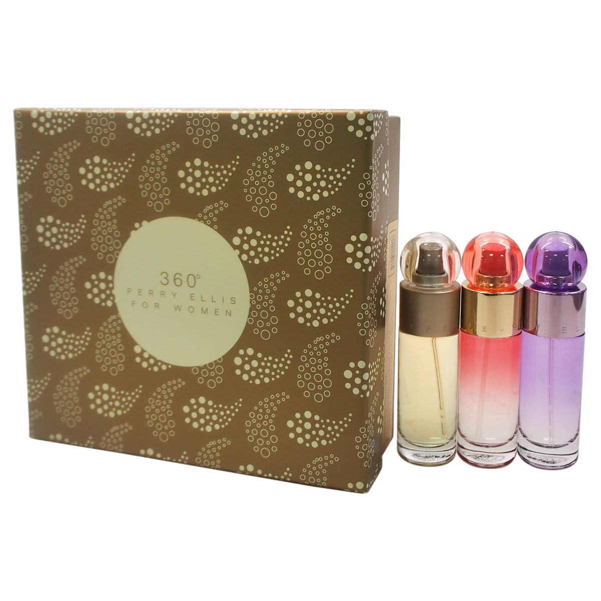 Perry Ellis 360 Purple EDP bottle offers versatile aroma for day to night