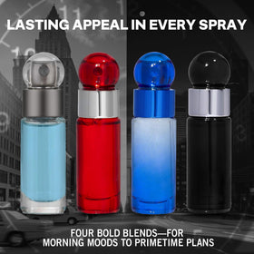 Perry Ellis 360° Red bottle with citrus and spice notes