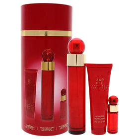 Perry Ellis 360° Red for Women gift set box — elegant packaging ideal for gifting.