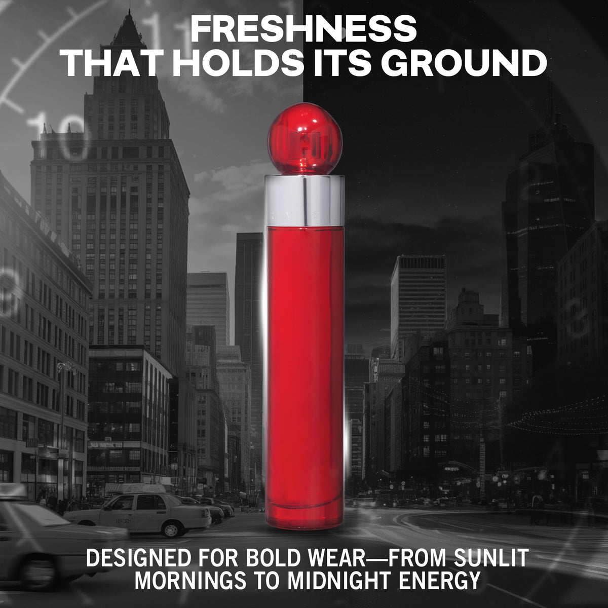 Perry Ellis 360 Red packaging box with branding details.
