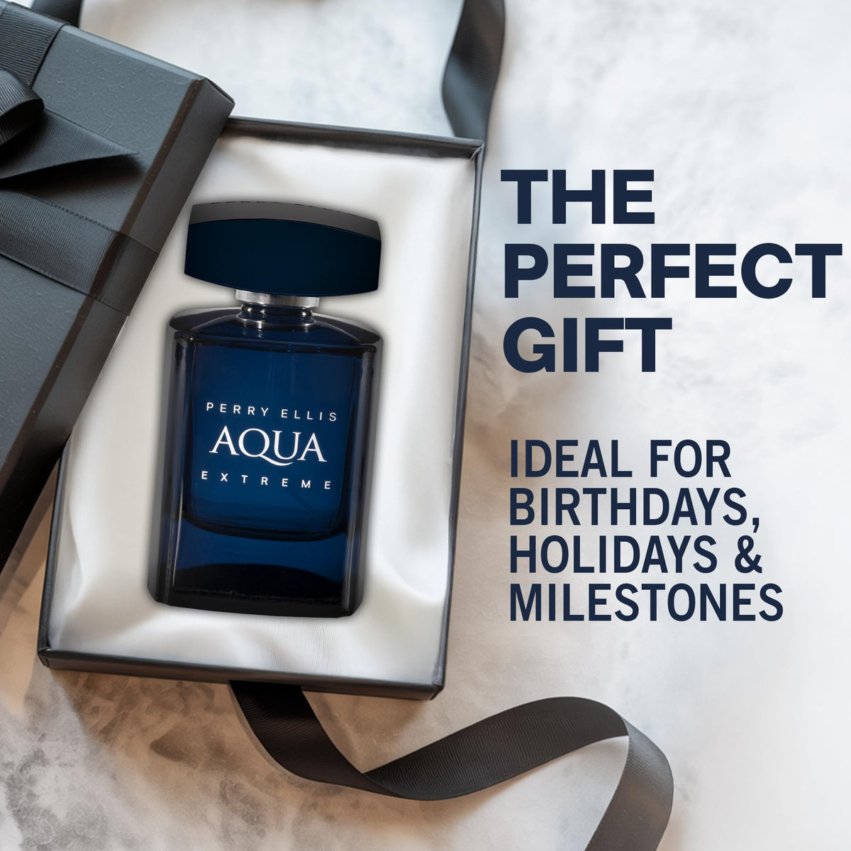 Perry Ellis Aqua Extreme box and bottle with clean branding.