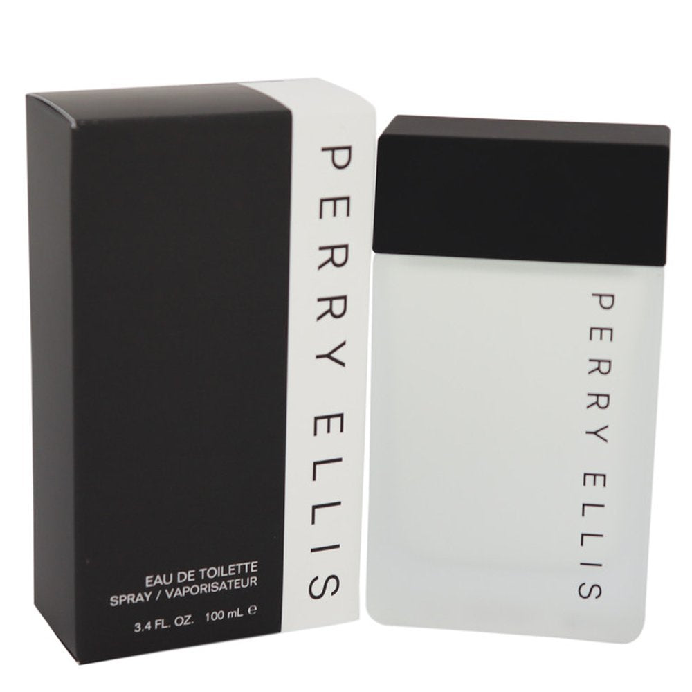 Perry Ellis for Men bottle close-up, showcasing a fresh, confident daytime fragrance.