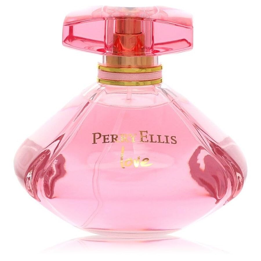 Perry Ellis Love woman perfume portrait, suited for confident daytime style.
