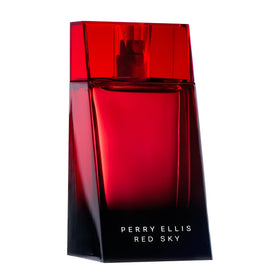 Perry Ellis Red Sky bottle front, sleek design for daily wear