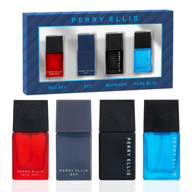 Perry Ellis Red Sky mini bottle for on-the-go freshness.