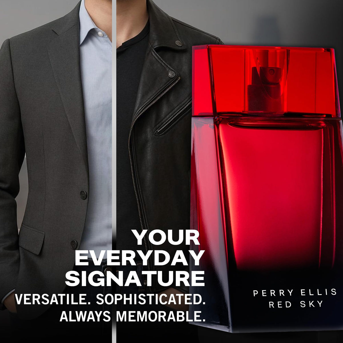Perry Ellis Red Sky spray action, quick mist for all-day freshness