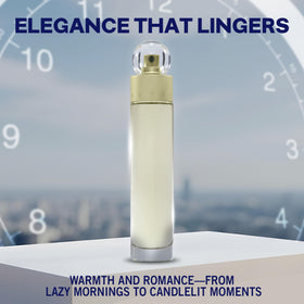 Perry Ellis Reserve heart notes blend rose and marigold for refined allure.