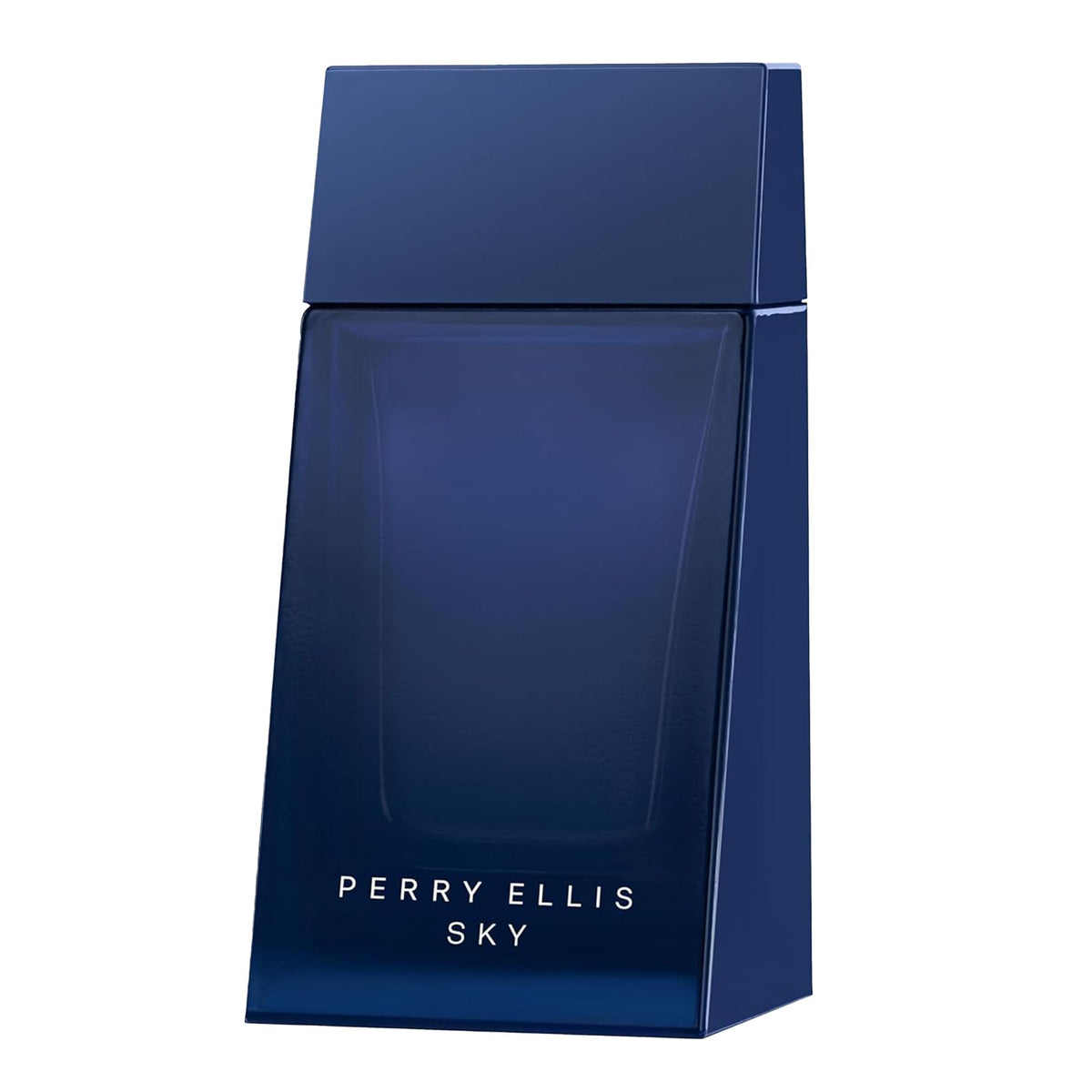 Perry Ellis Sky EDT bottle front view for crisp everyday fragrance