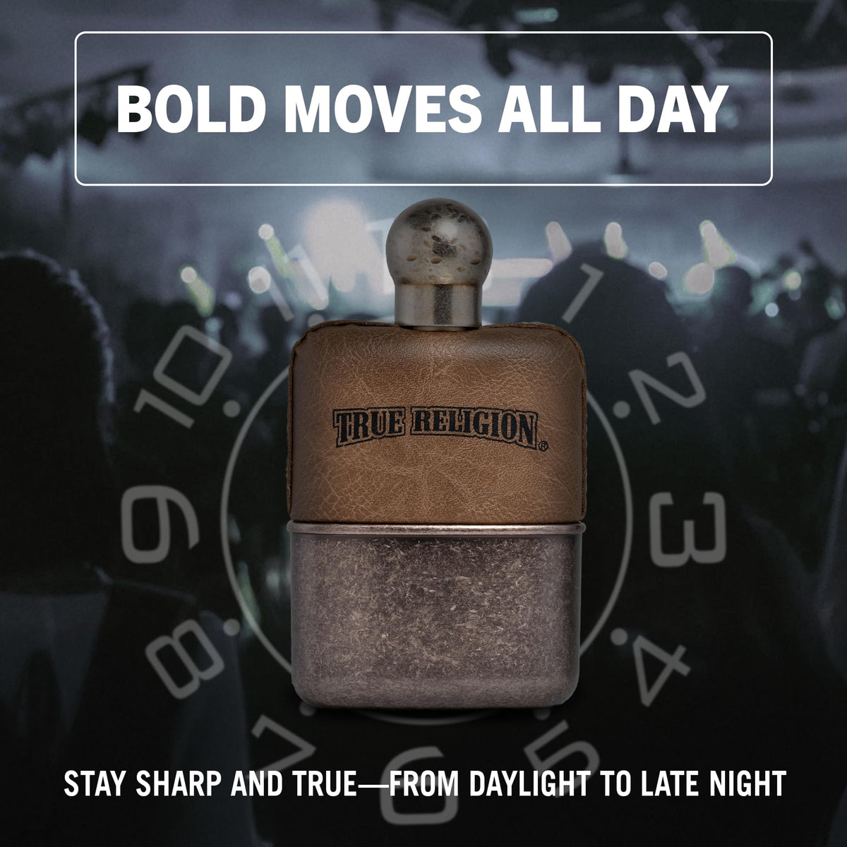 Perry Ellis True Religion Original Scent mid-notes with lavender and pepper.