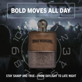 Perry Ellis True Religion Original Scent mid-notes with lavender and pepper.
