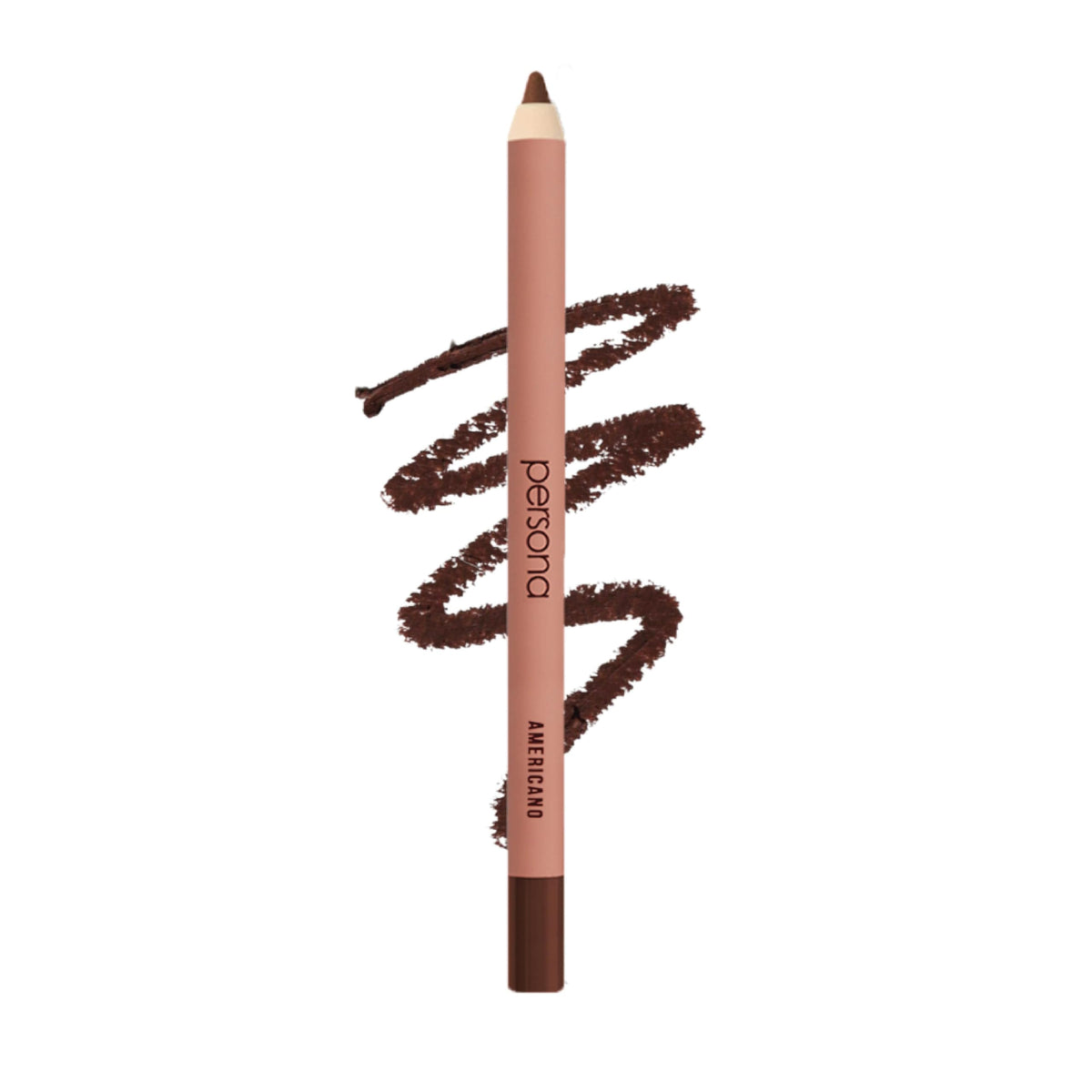 PERSONA Americano Lip Liner Pencil packaging close-up for easy handling.