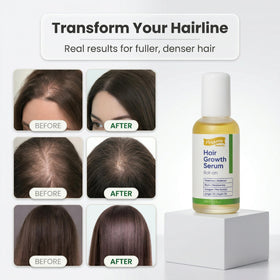 Persona Beauty Hair Growth Serum Roll-On dispenses directly at the root for targeted coverage.