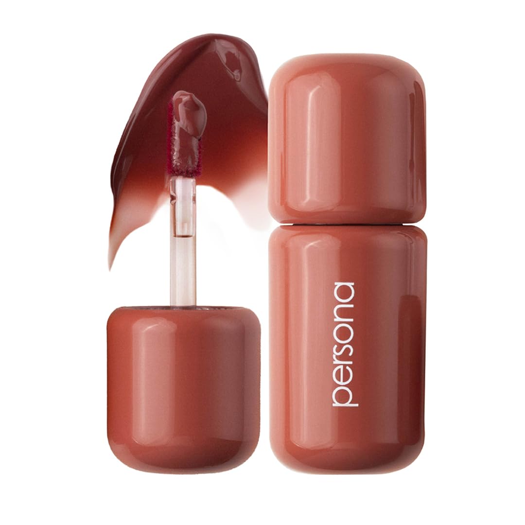 Persona Cider Cloudtint bottle pour shows glossy shine and color payoff.