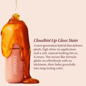 Persona Cider Cloudtint wet shine creates a natural look.