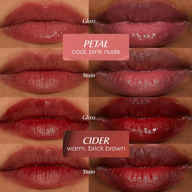 PERSONA Petal Cloudtint serum-feel texture shows smooth glide.