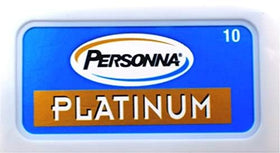 Personna Platinum Solingen precision craftsmanship on blade surface, durable performance.