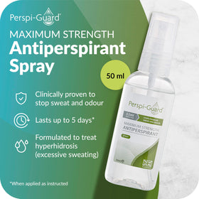 Perspiguard unscented formula ideal for fragrance free daily wear