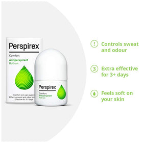 Perspirex Comfort recyclable packaging showcases eco-friendly approach.
